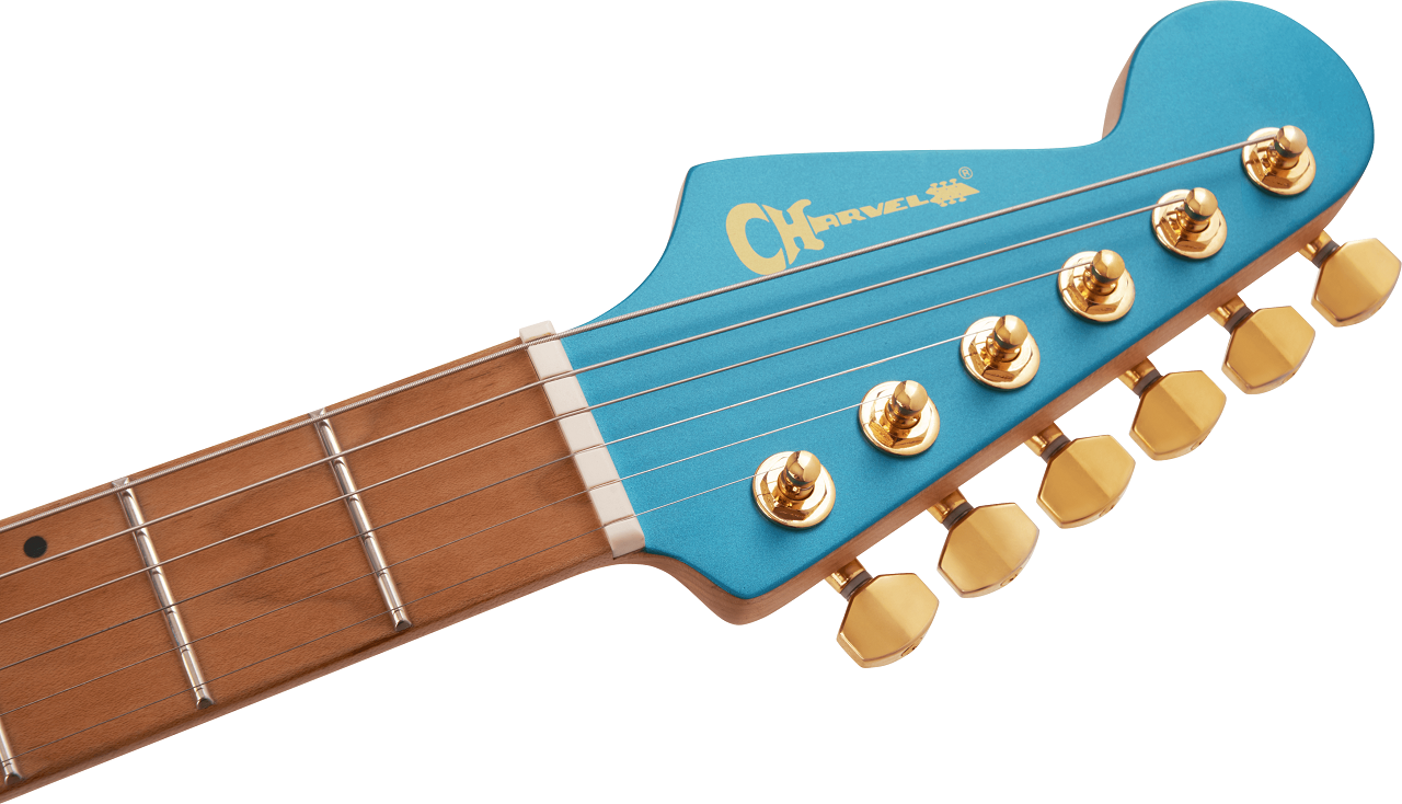 Angel Vivaldi Signature Pro-Mod DK24-6 Nova, Lucerne Aqua Firemist