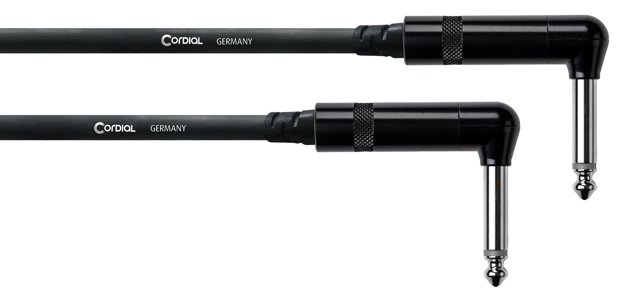 CFI 0,15 RR Patchkabel 0,15 m  Winkelklinke 6,3mm mono