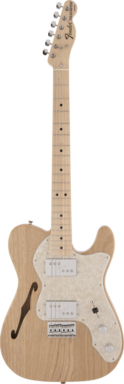 Made in Japan Traditional 70s Telecaster® Thinline, Natural