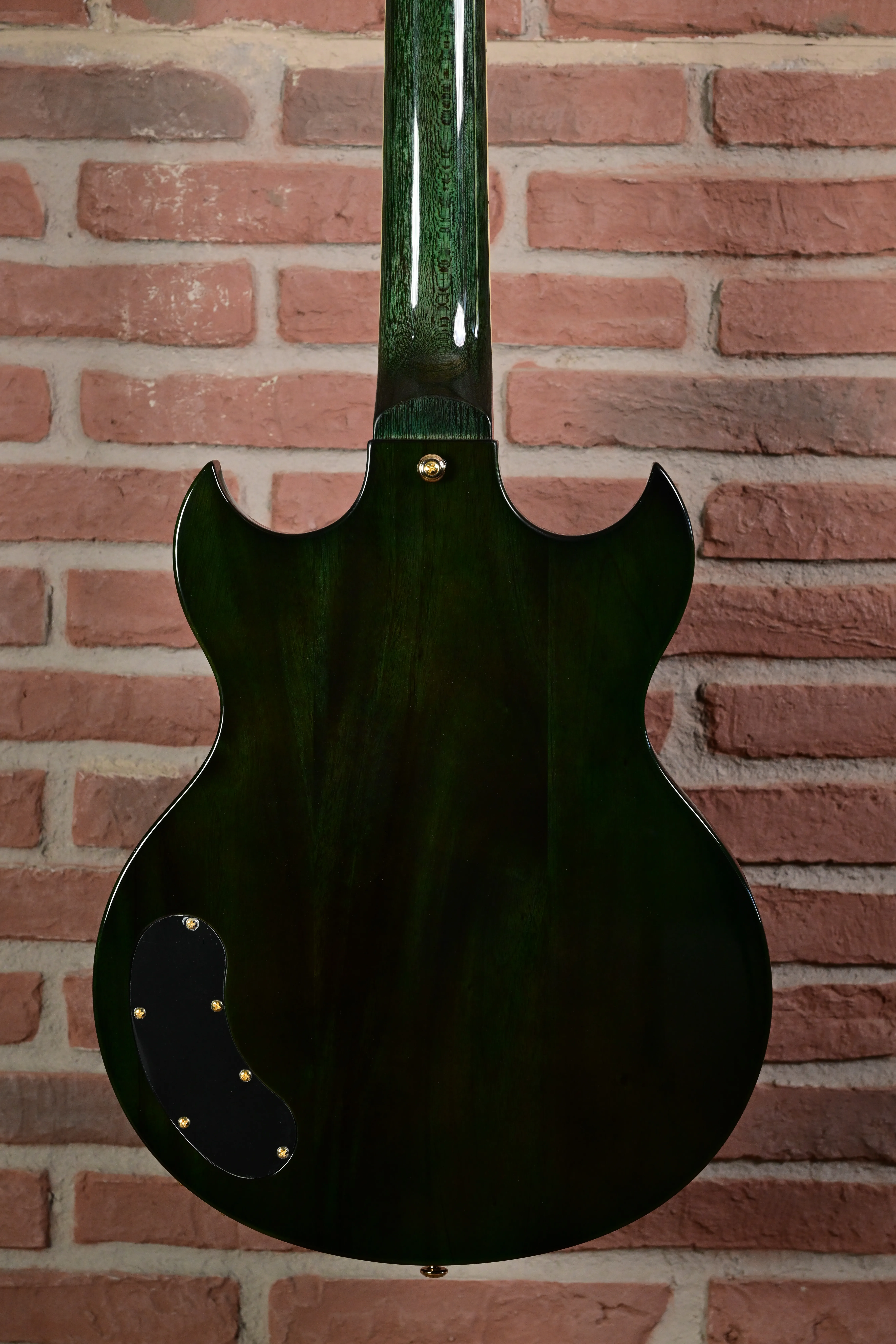 Warlord Bass Transparent Emrald  Green