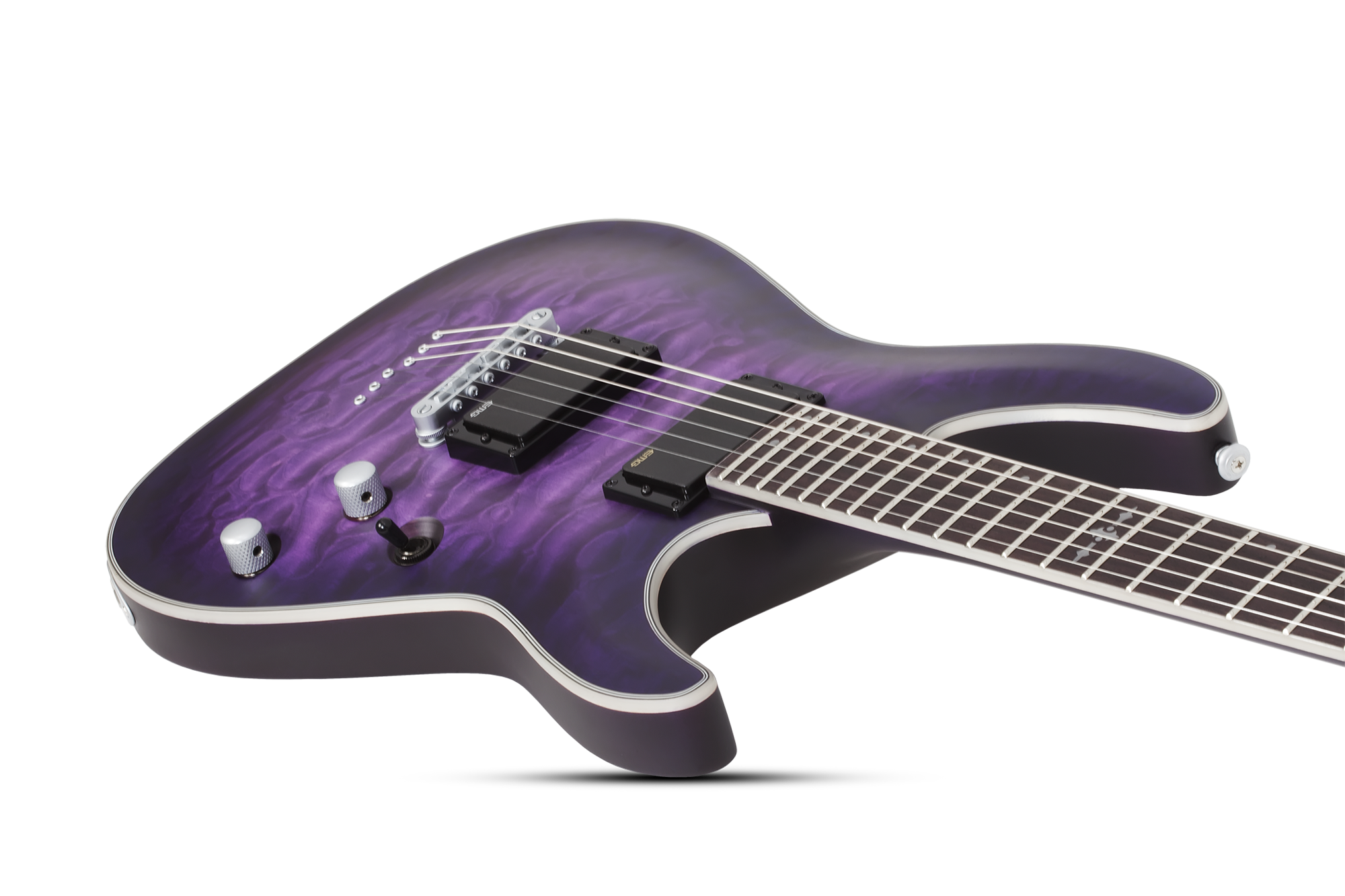 C-1 Platinum Satin Purple Burst E-Gitarre