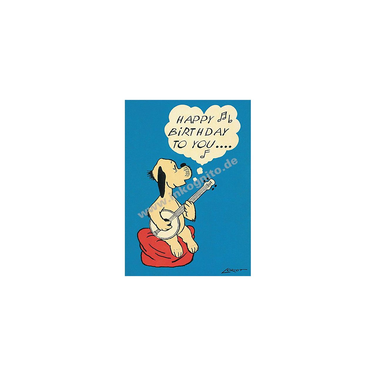 Happy Birthday to you! - Postkarte