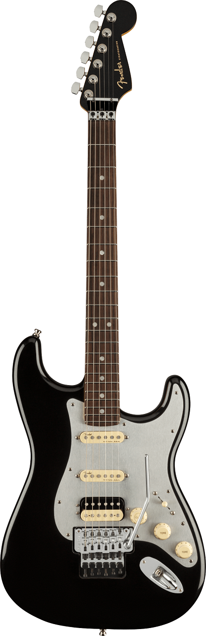 Ultra Luxe Stratocaster® Floyd Rose® HSS, Rosewood Fingerboard, Mystic Black