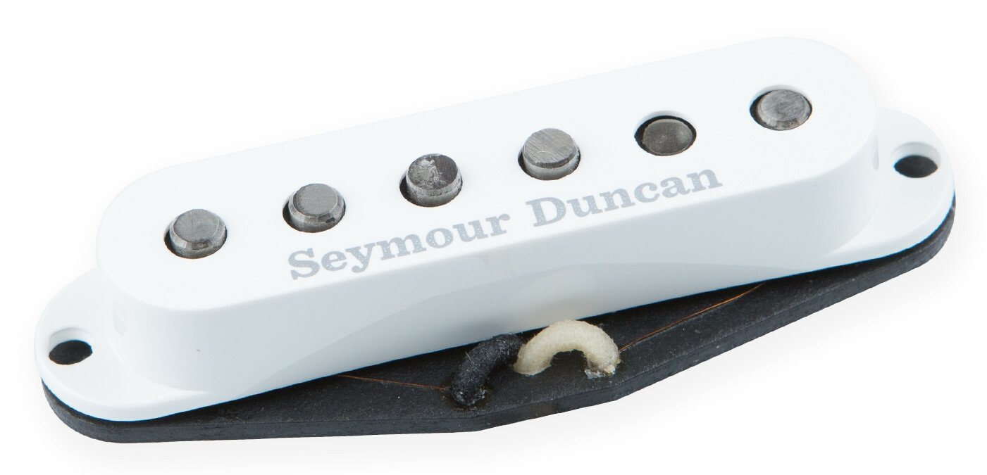 SSL-1 rwrp - Vintage Staggered Strat Pickup, RW/RP - White Cap
