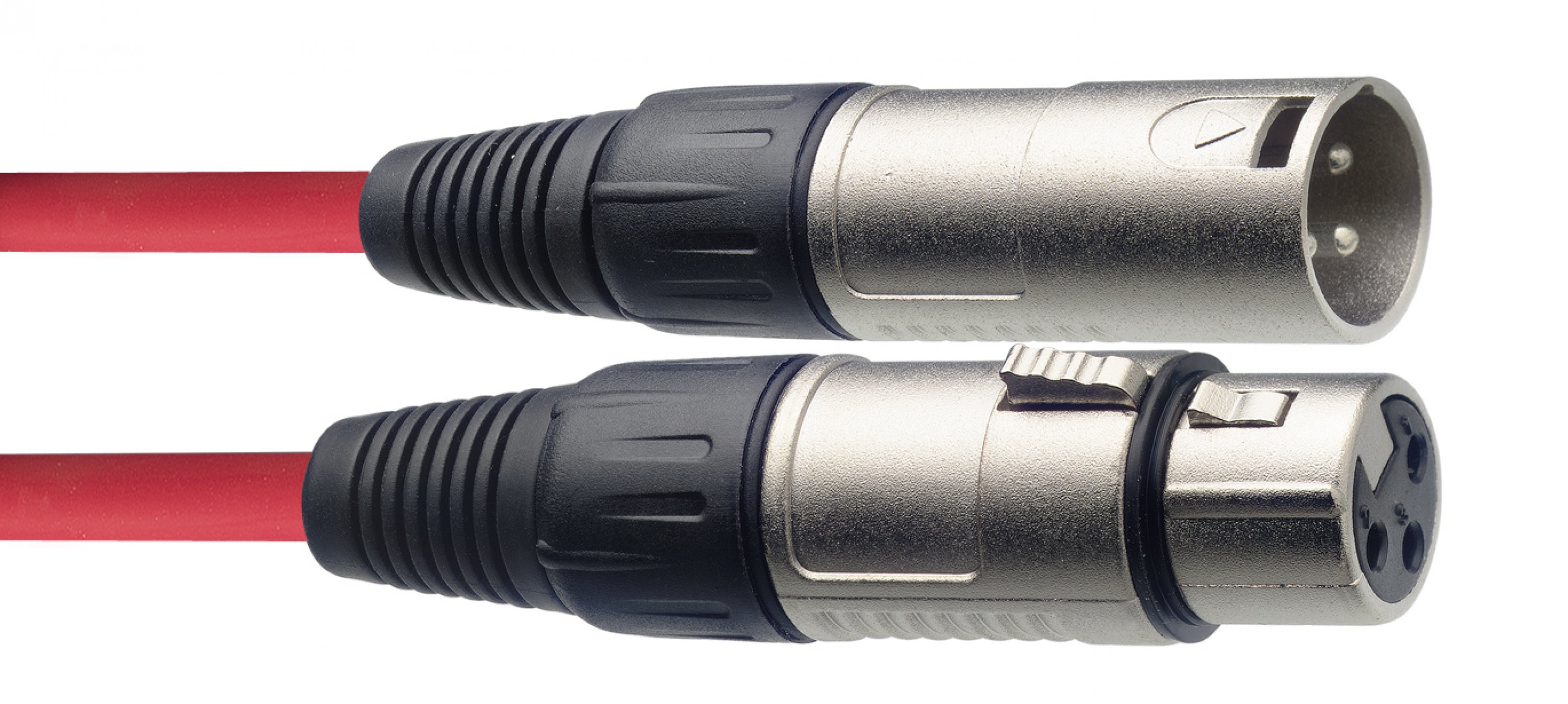 SMC10 CRD Mikrofonkabel, XLR/XLR (m/f), 10 m, rot