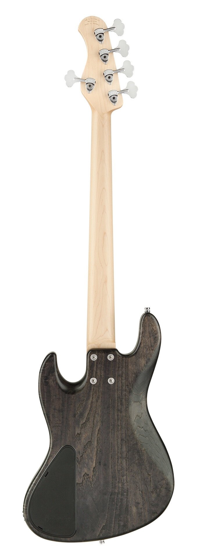 MetroLine 21-Fret Vintage M/J Bass, 5-String - Black Transparent Satin
