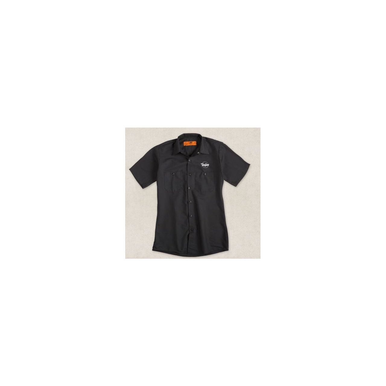 Guitar Stamp Work Shirt - Größe L