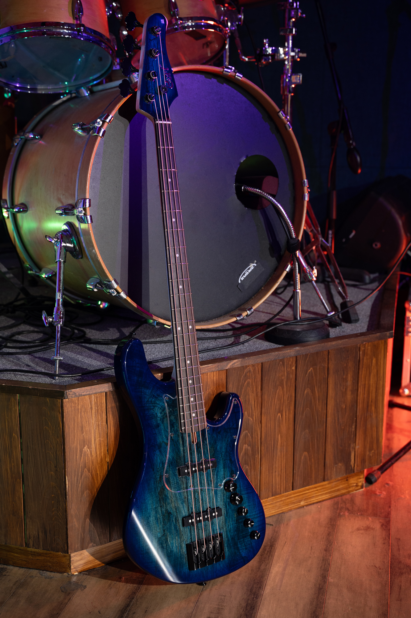GB-Fusion 4 Bass Blue Burst
