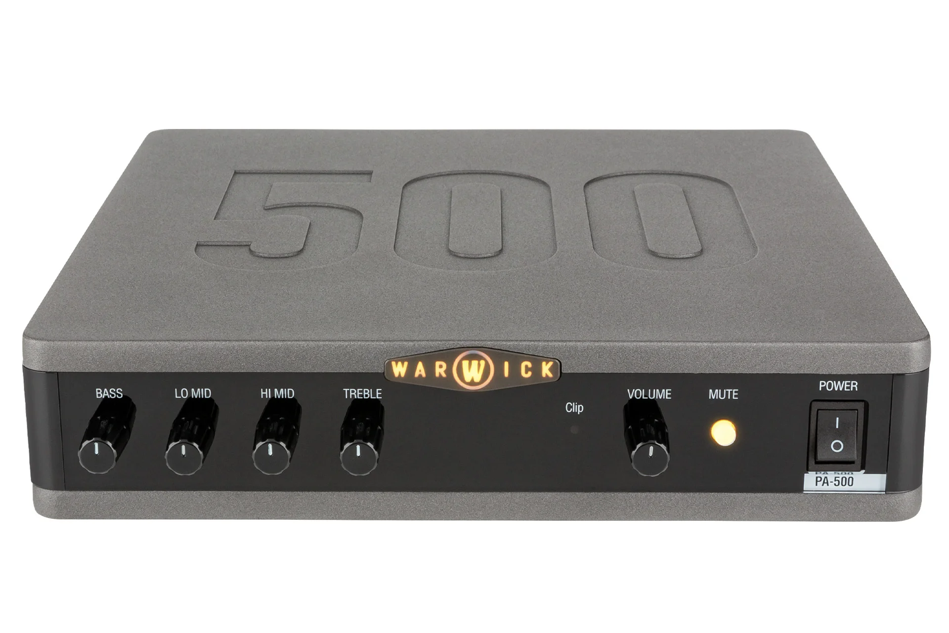 Stage Series PA 500 Bass Power Amp Head with 4-Band Equalizer, 500 Watt
