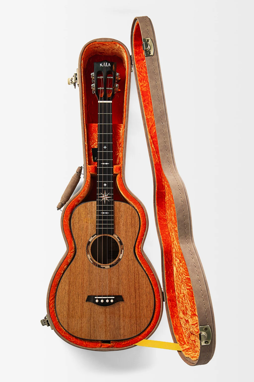 Waypoint Golden Mango Grand Baritone mit EQ und Hardcase
