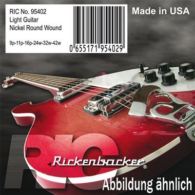 E-Gitarrensaiten - Light Top / Regular Bottom