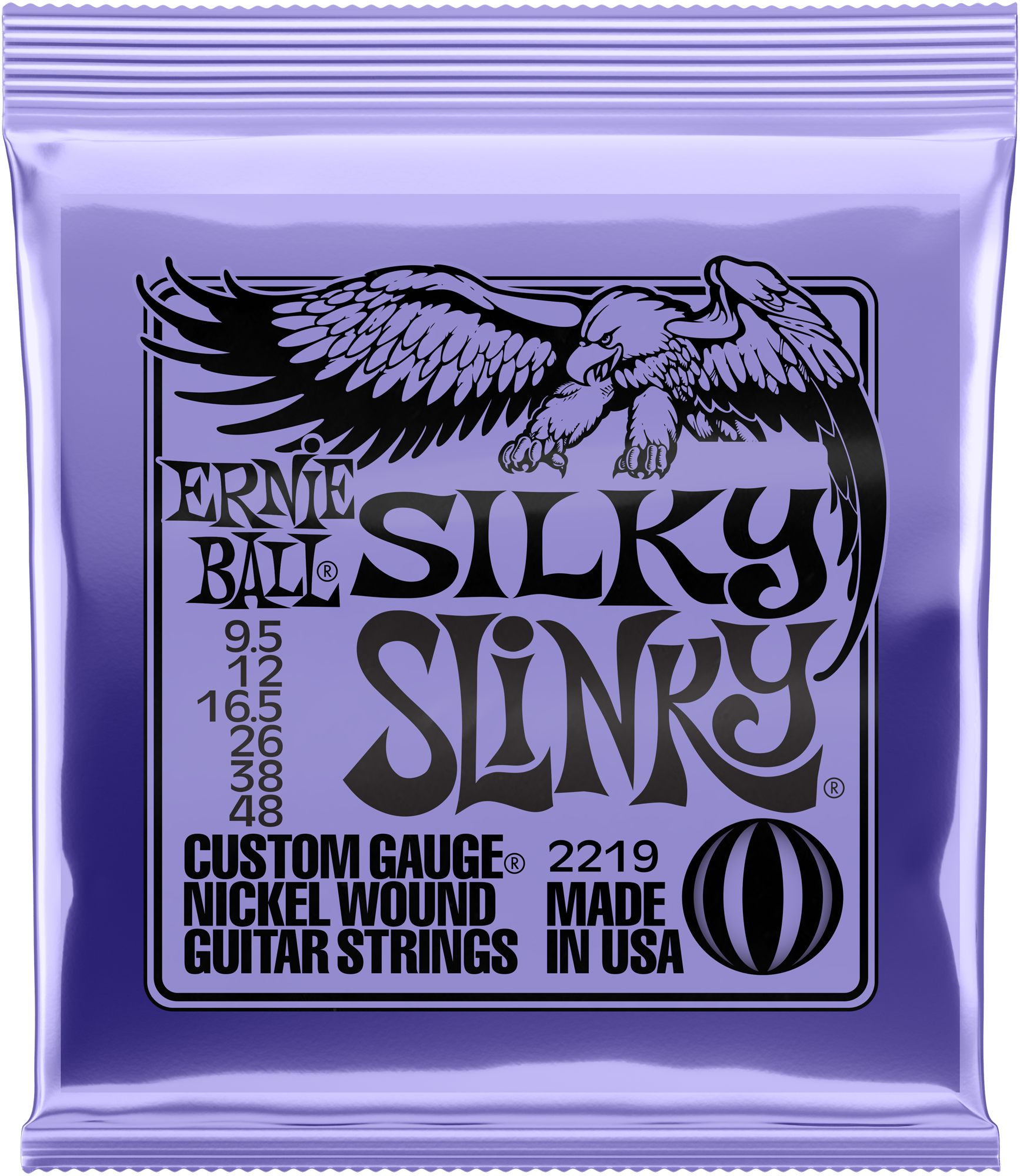 Saitensatz E-Gitarre Silky Slinky Nickel Wound 9.5-48 