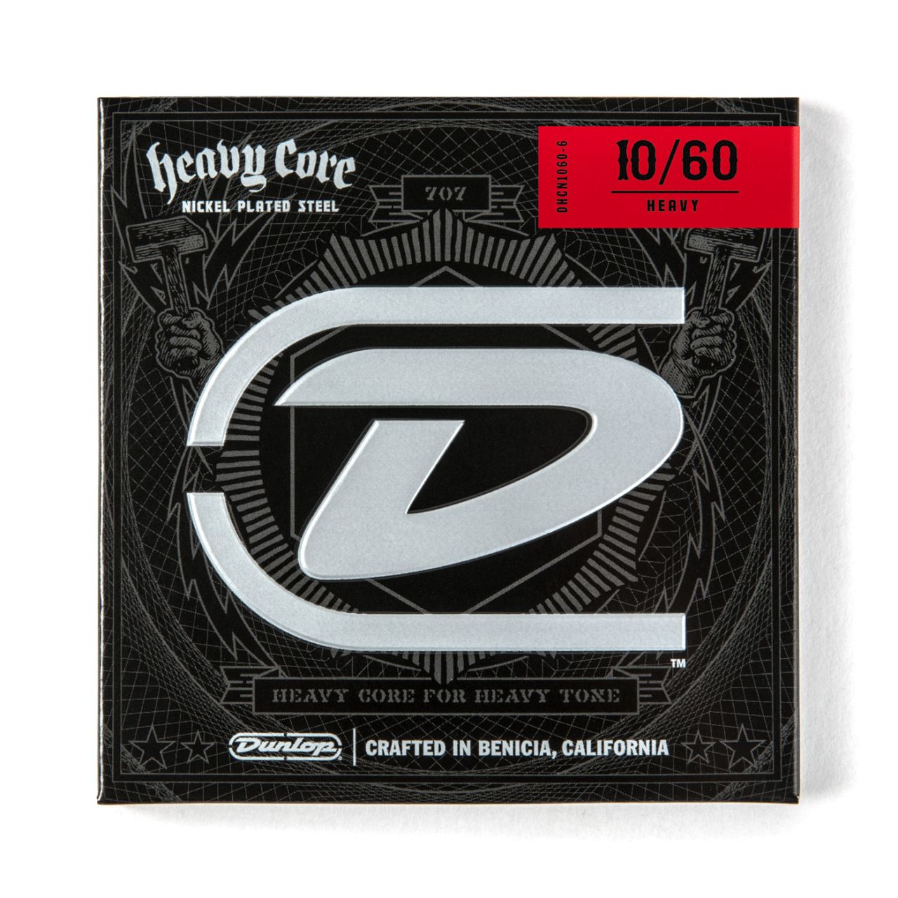 Heavy Core Electric Guitar Strings 010-060  Heavy