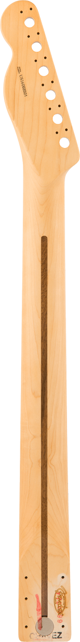 American Channel Bound Telecaster Neck, 21 Med Jumbo Frets, Rosewood