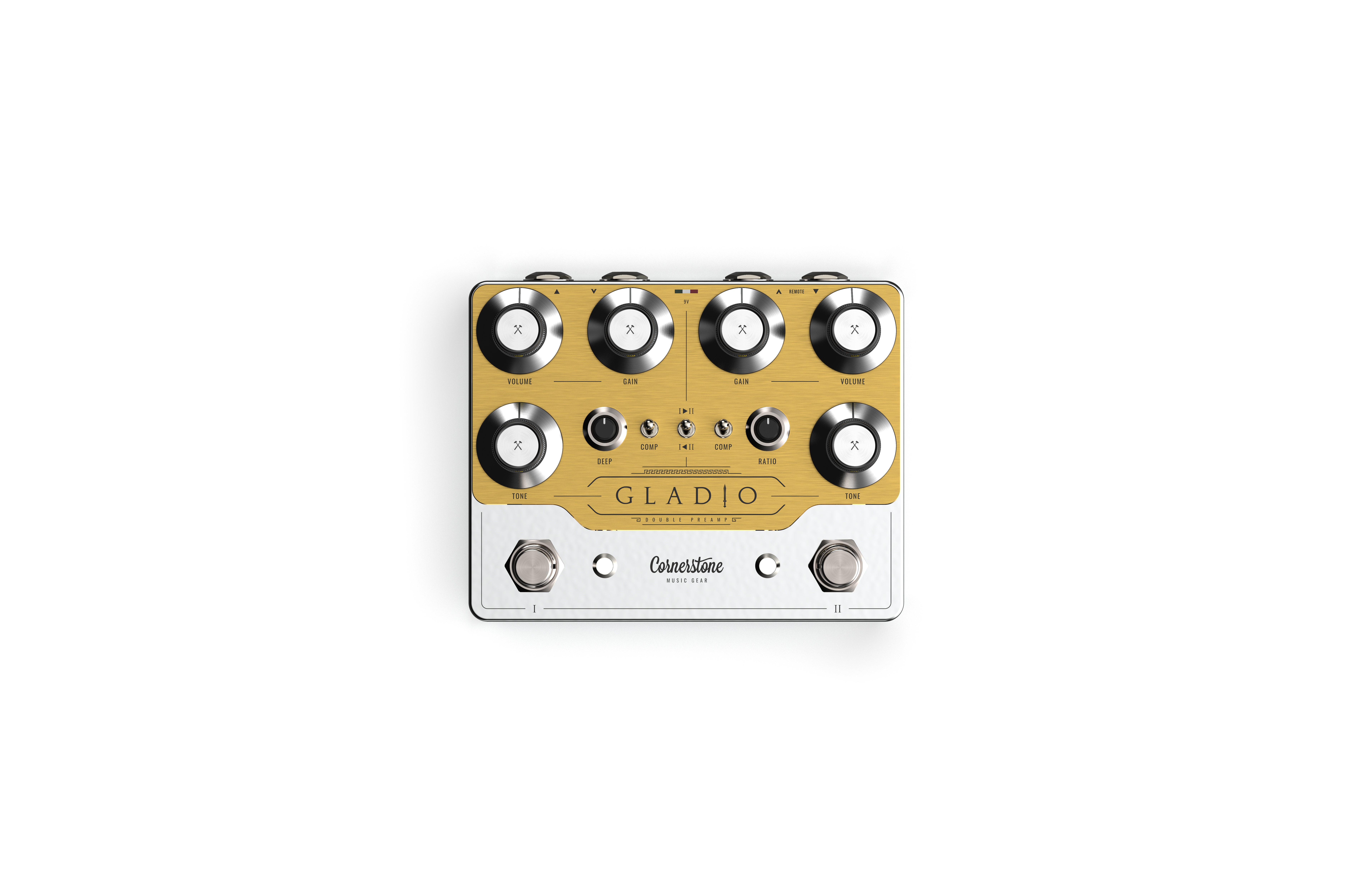 Gladio Mk3 - Gold faceplate limited 
