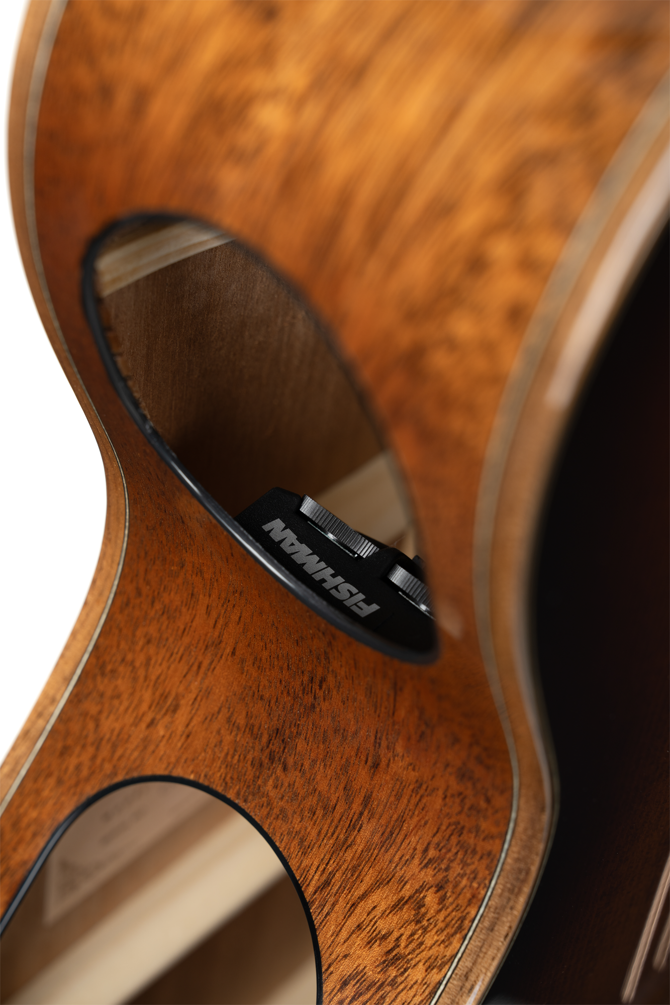 Modern Black Tobacco Sunburst Westerngitarre