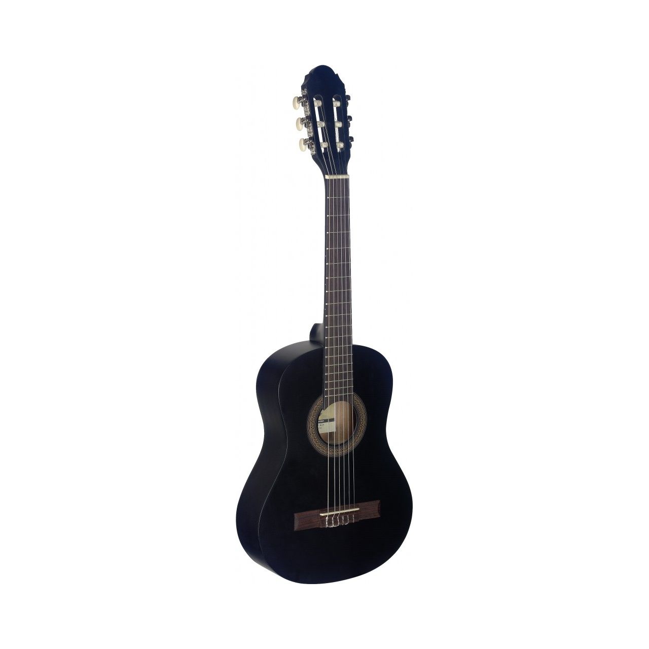 C410 M BLK 1/2 Konzertgitarre, schwarz matt