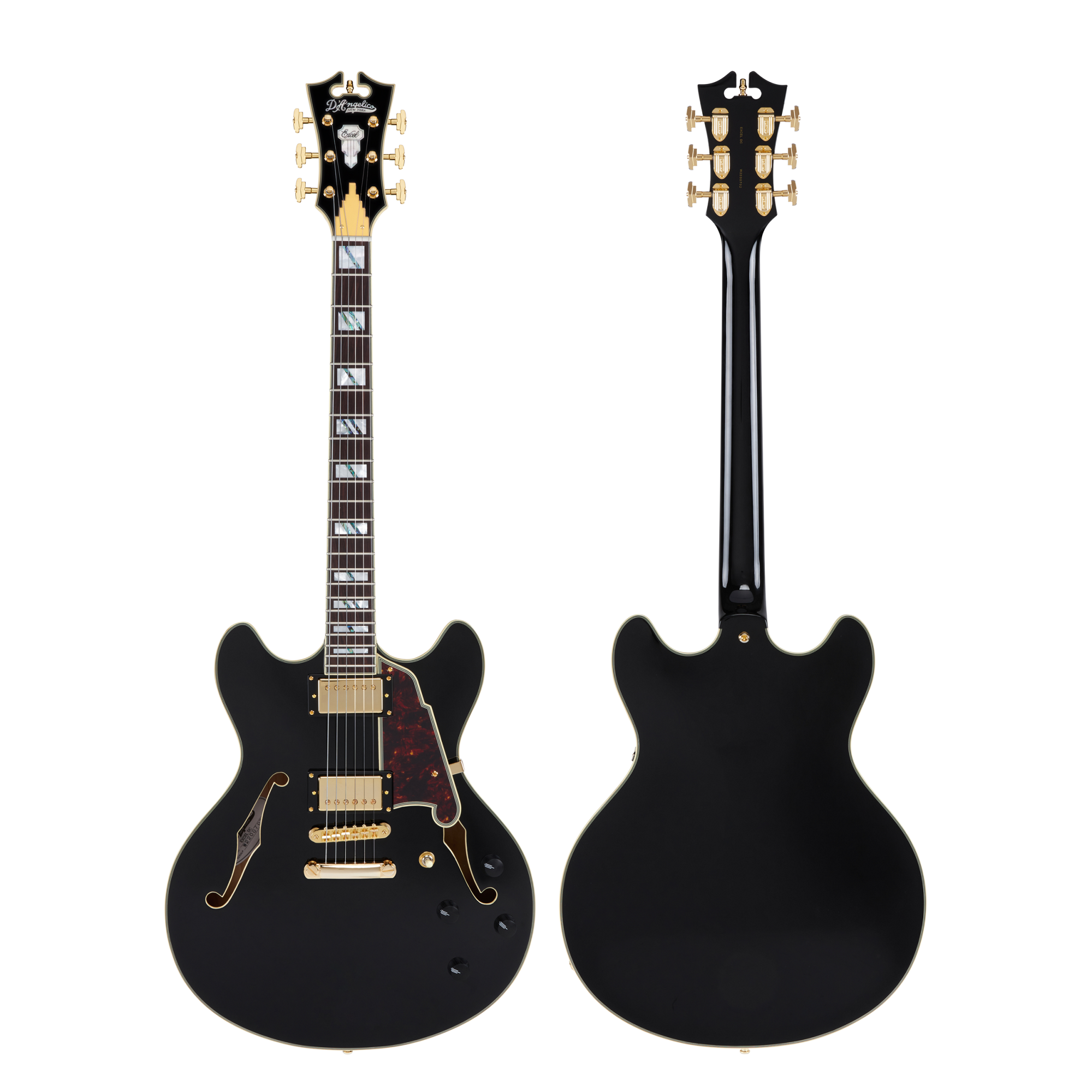 Excel DC (w/ stop-bar tailpiece) Solid Black