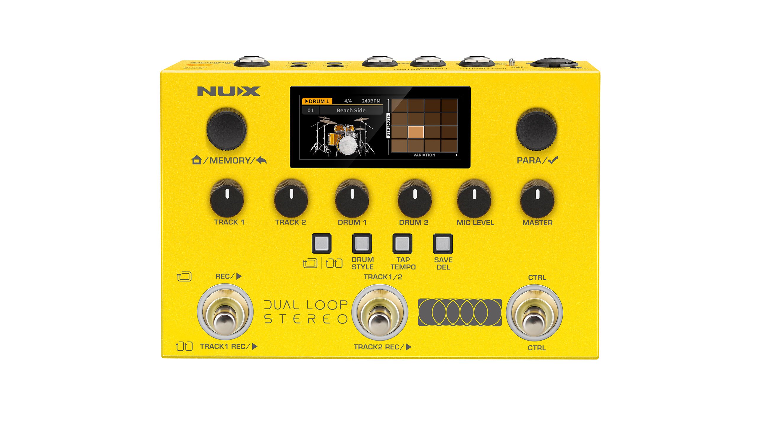 NUX Dual Loop Stereo Gitarren Looper Pedal