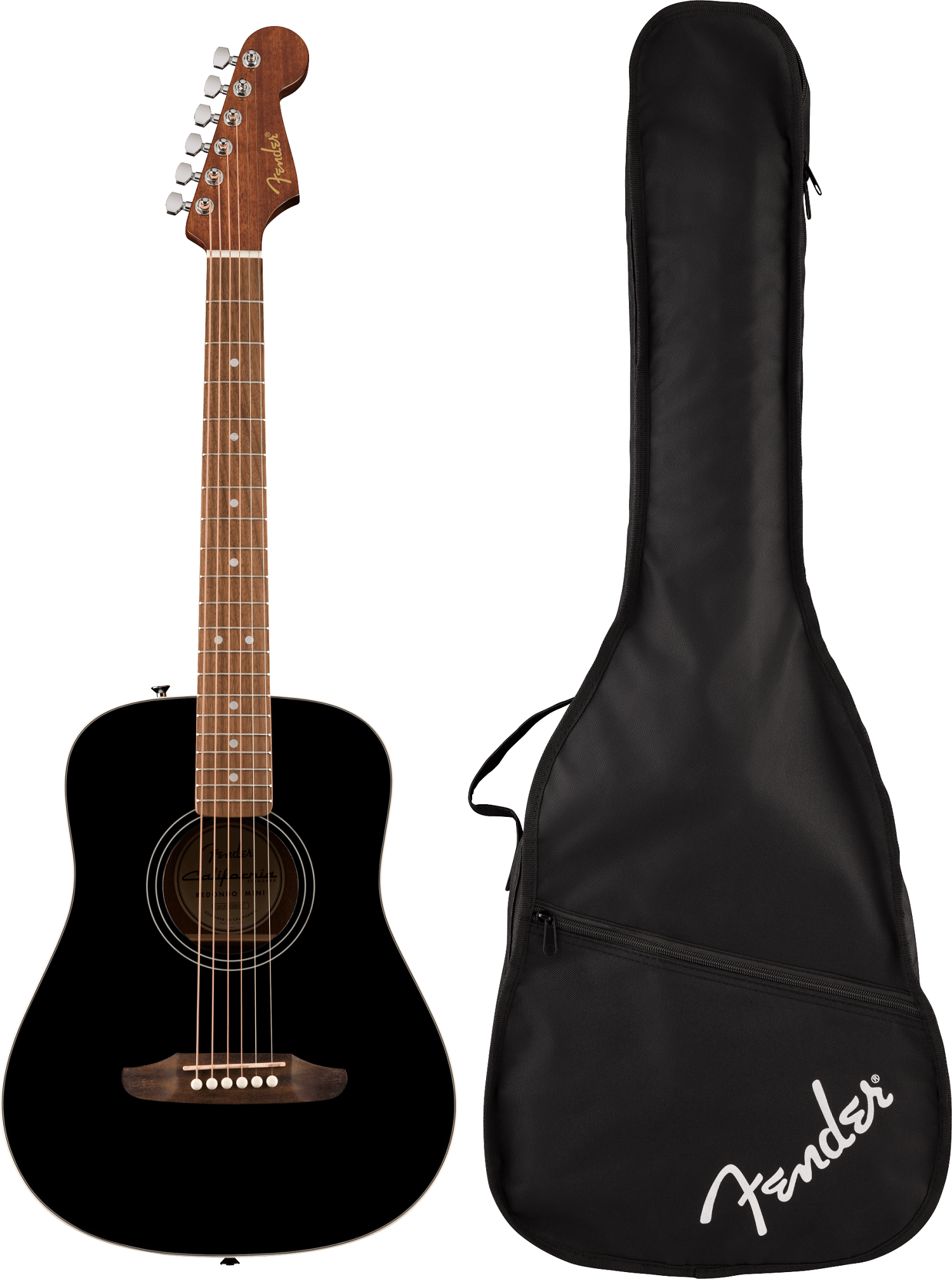 California Standard Redondo Mini Spruce Top Black