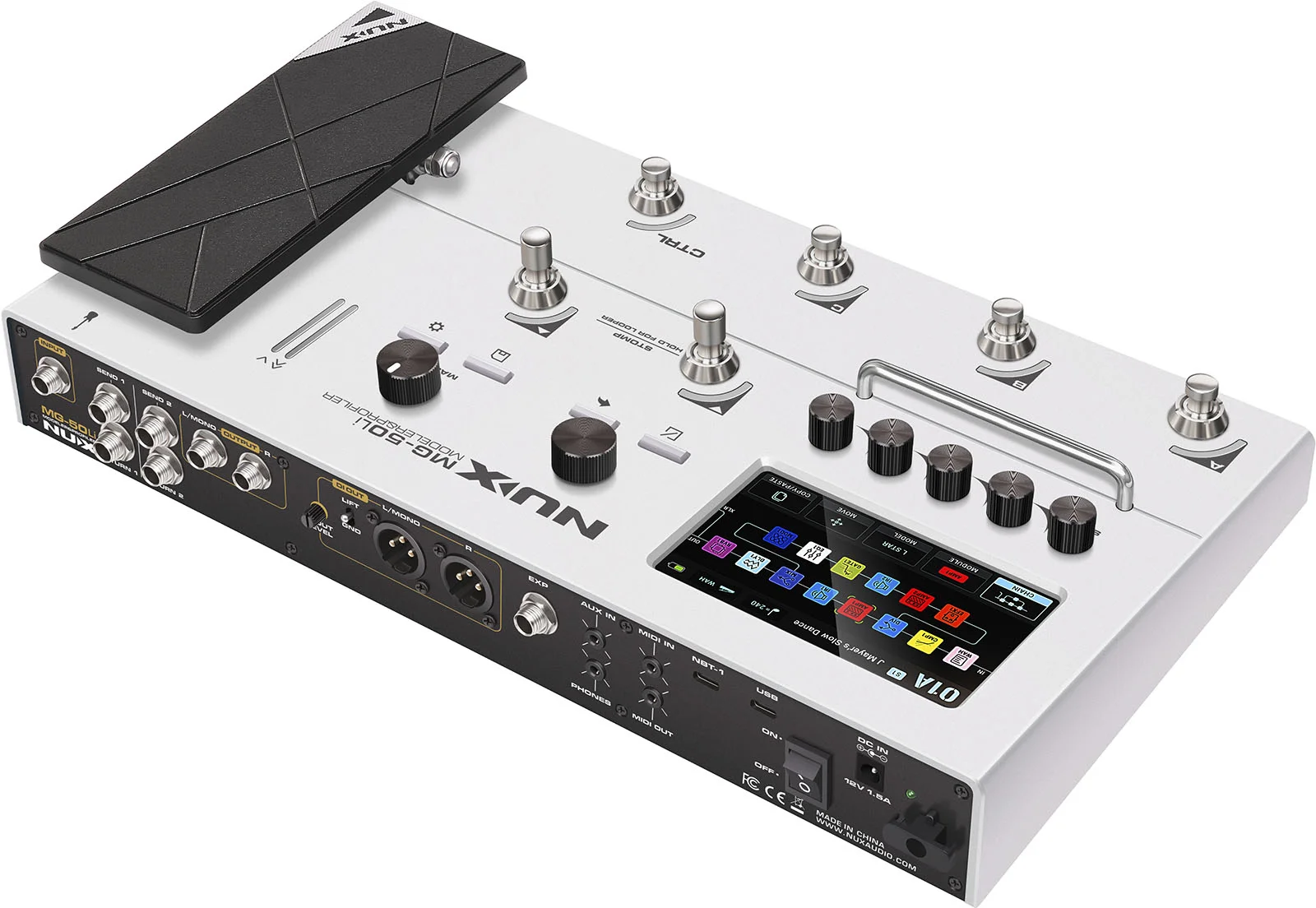 UX MG-50Li Studioaufnahme Winkelansicht