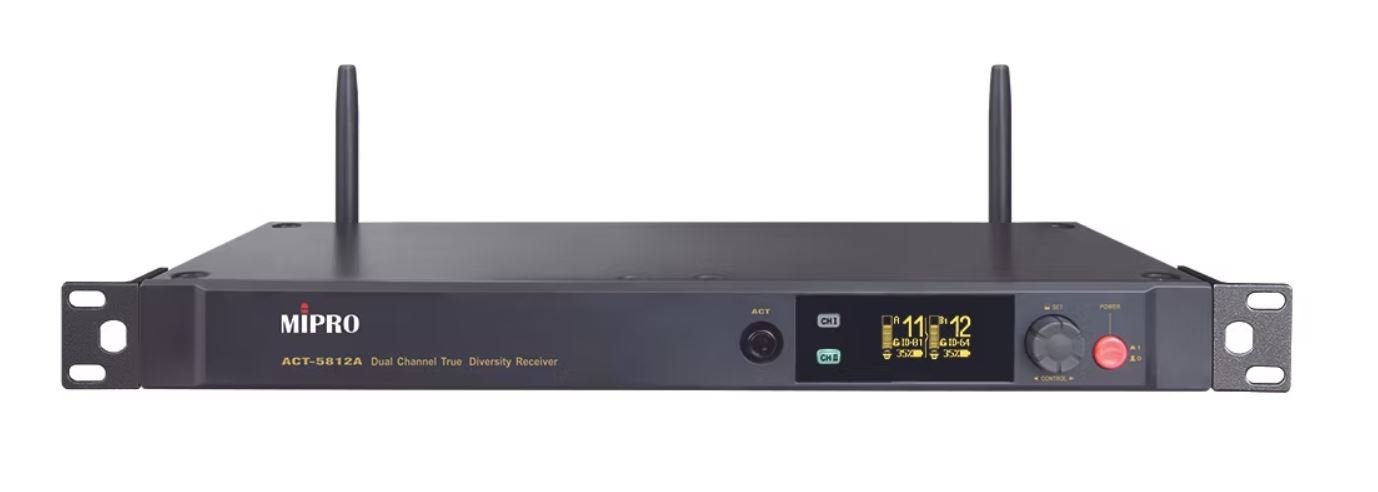 ACT-5812A - Digitaler 2-Kanal Funkempfänger 5,8GHz 