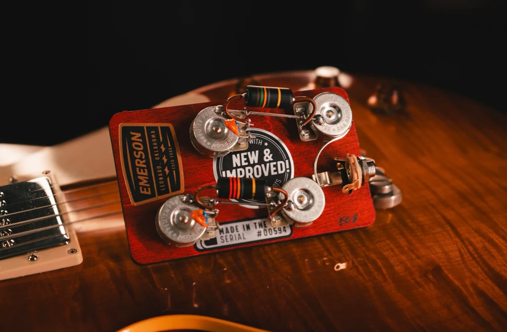 Edge of Breackup Les Paul Prewired Kit (3/4" Long Shaft)
