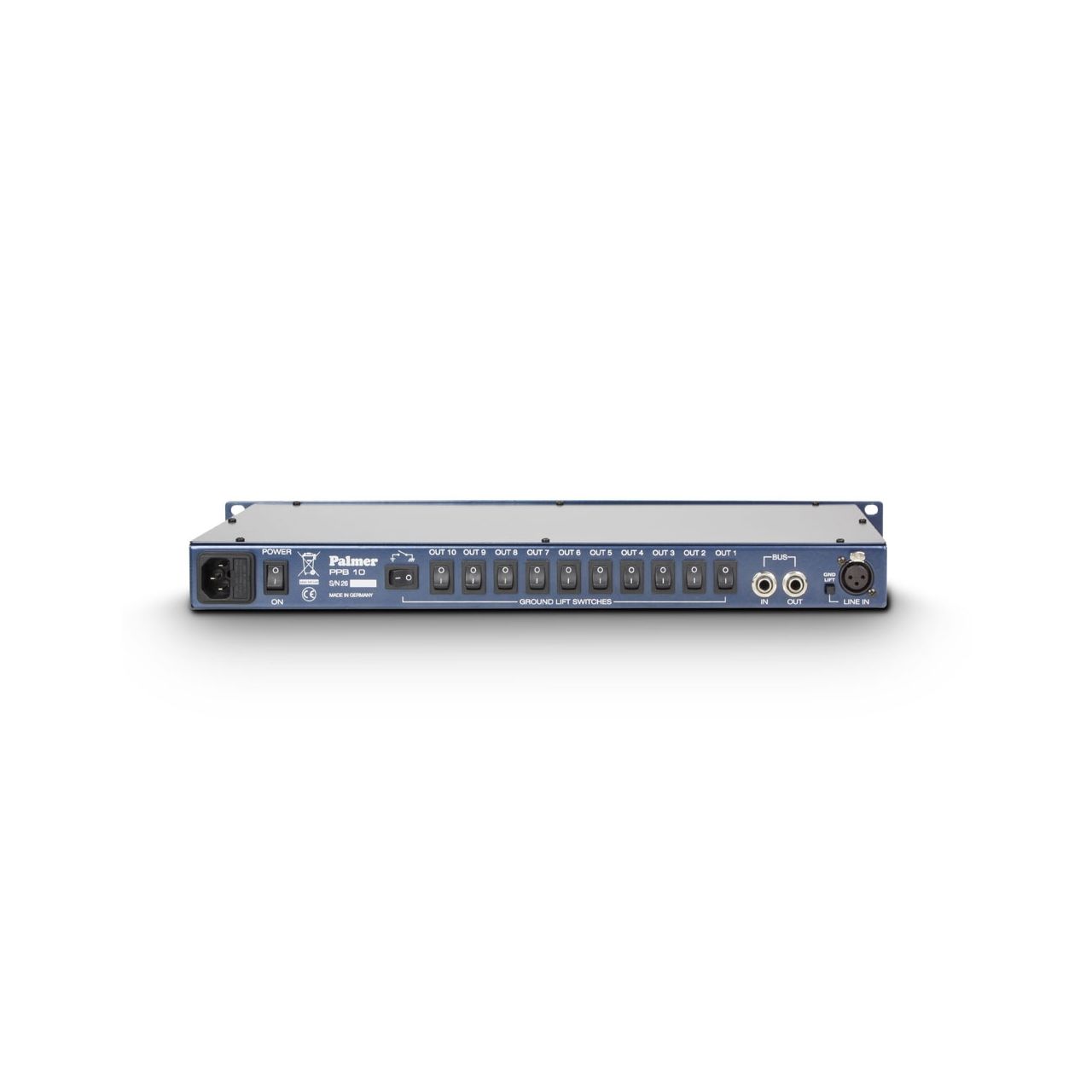 Palmer Pro PRESS PATCH BOX 10 - Pressesplitter 10 Kanal