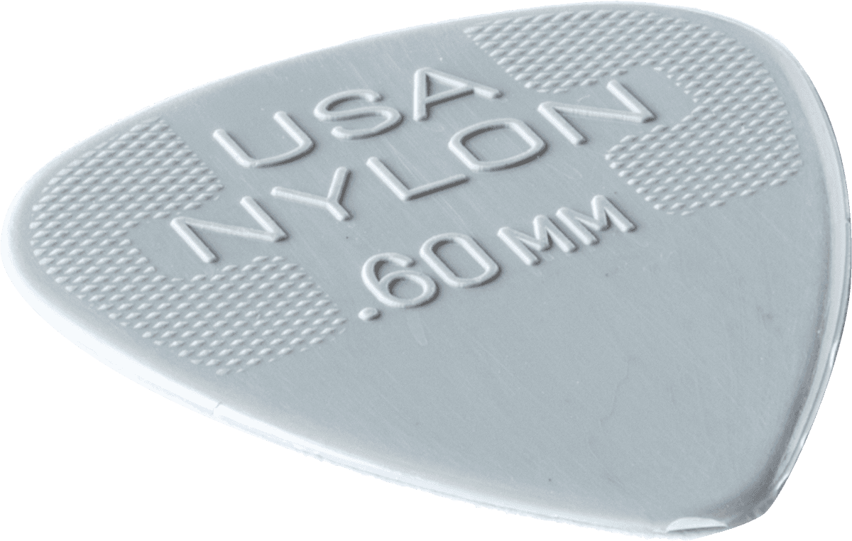 Nylon Standard Player's Picks 0,60" hellgrau