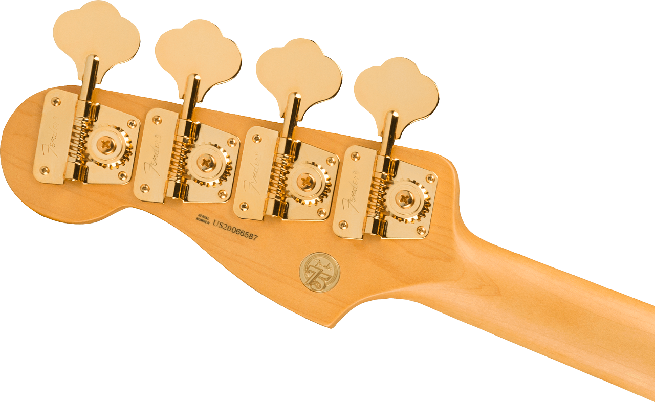 75th Anniversary Commemorative Precision Bass®, Maple Fingerboard, 2-Color Bourbon Burst