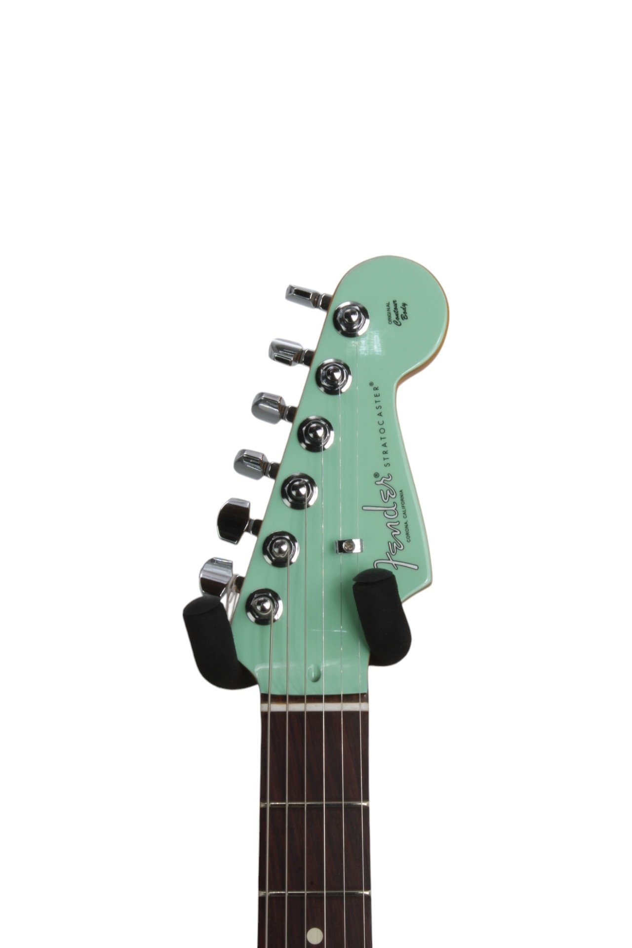 American Pro II Matching Headcap Stratocaster, Surf Green