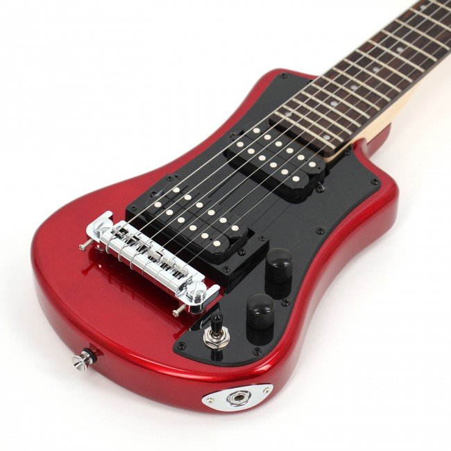 Shorty Deluxe E-Gitarre - Rot inkl. Gigbag