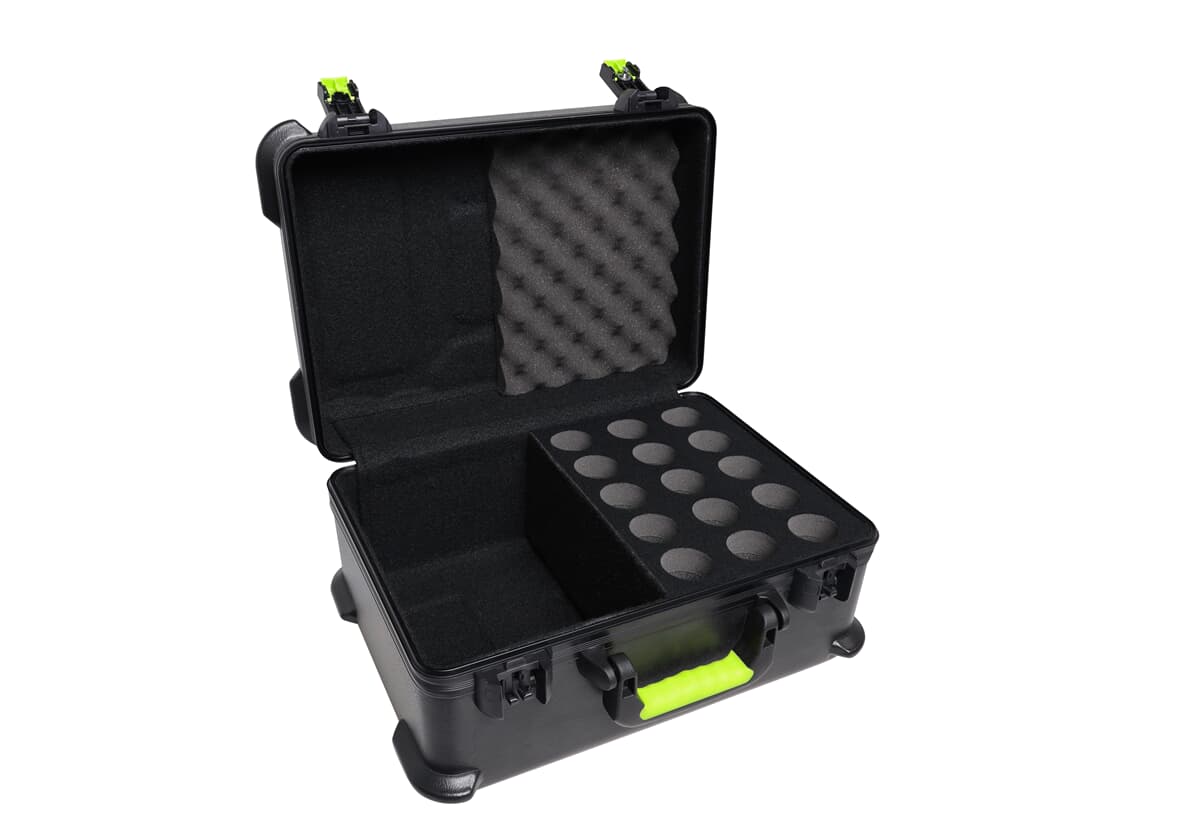 SH-Miccase 15 Mikrofon Case für bis zu 15 Mics