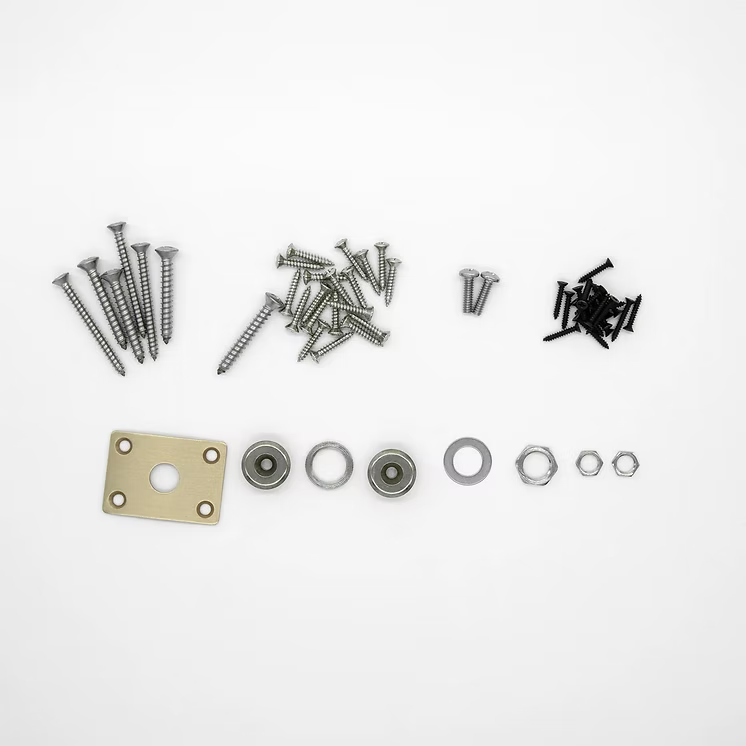 Schraubenset, Metallschrauben, Unterlegscheiben, Muttern, Montagebeschlag