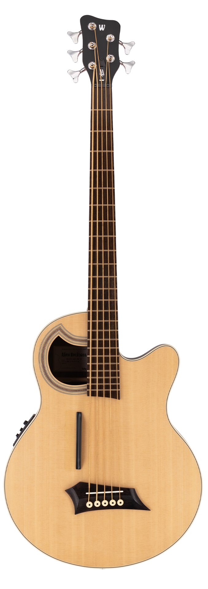 Alien Deluxe, 5-String - Natural Transparent Satin 