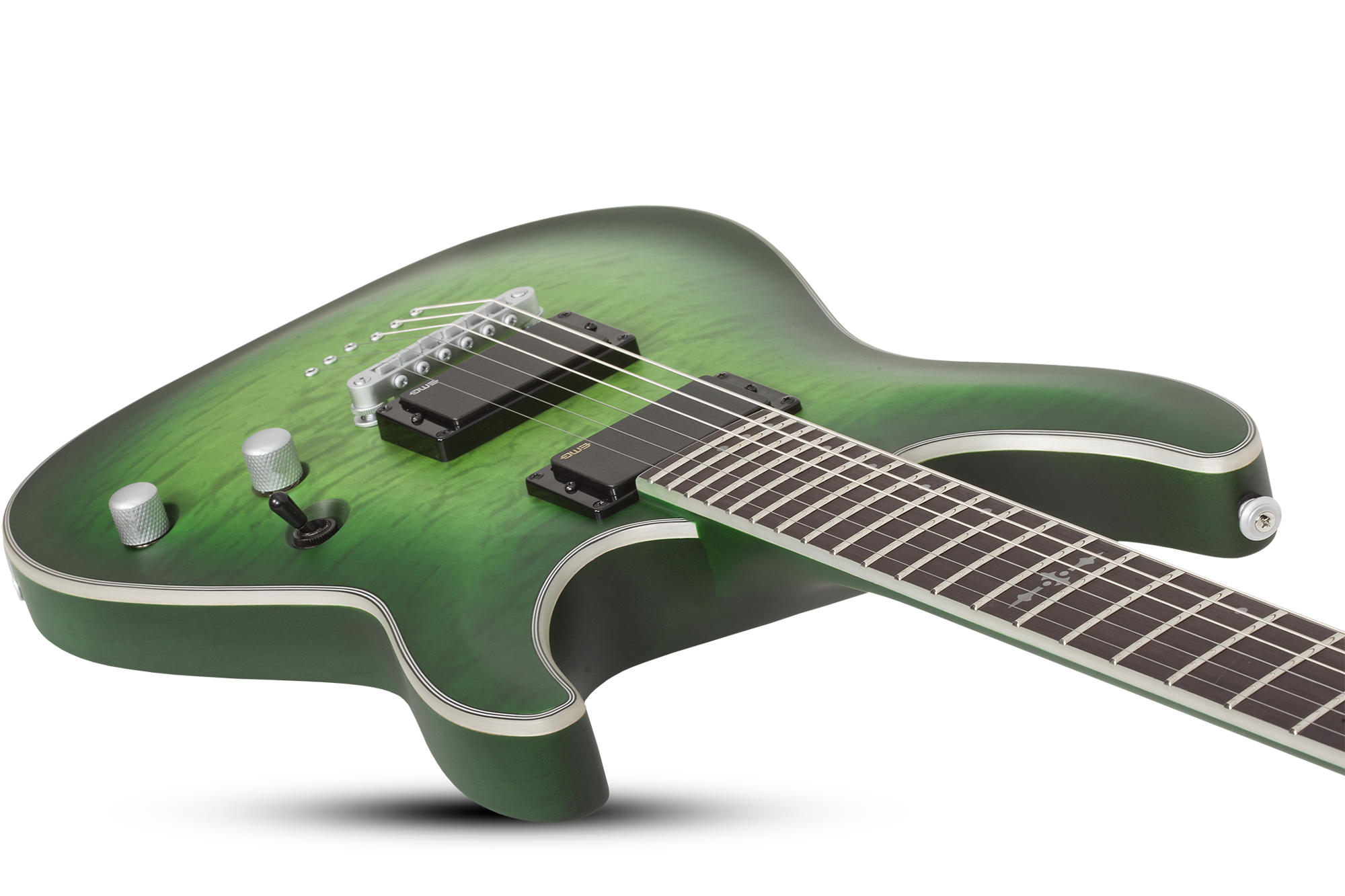 C-1 Platinum Satin Green Burst E-Gitarre