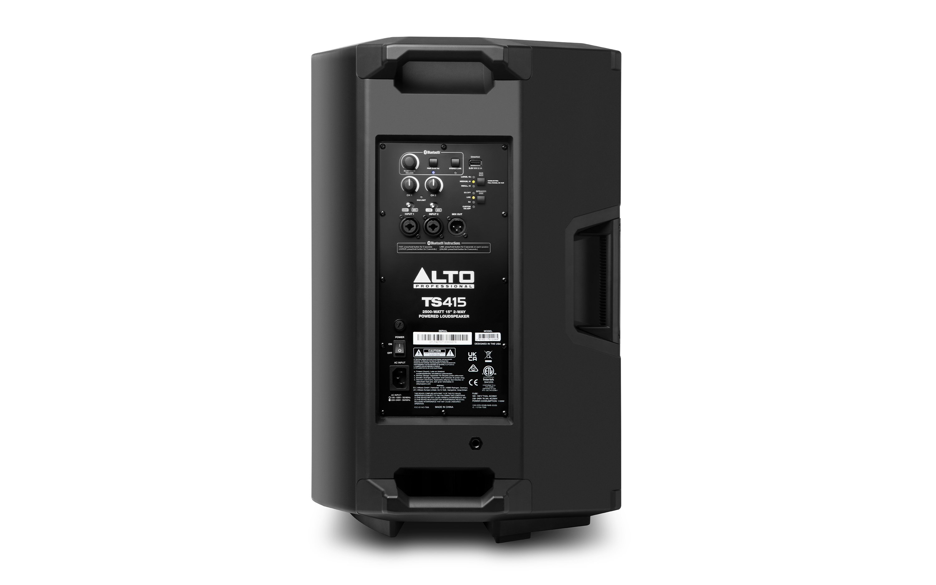 TS 415 Aktivlautsprecher mit Bluetooth 