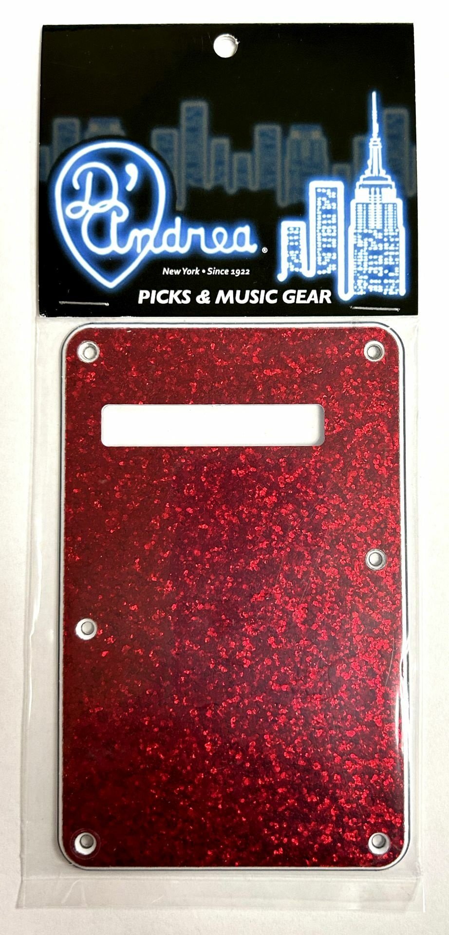 ST-Style Tremolo Back Plate (DPP ST RDS BP), Red Sparkle
