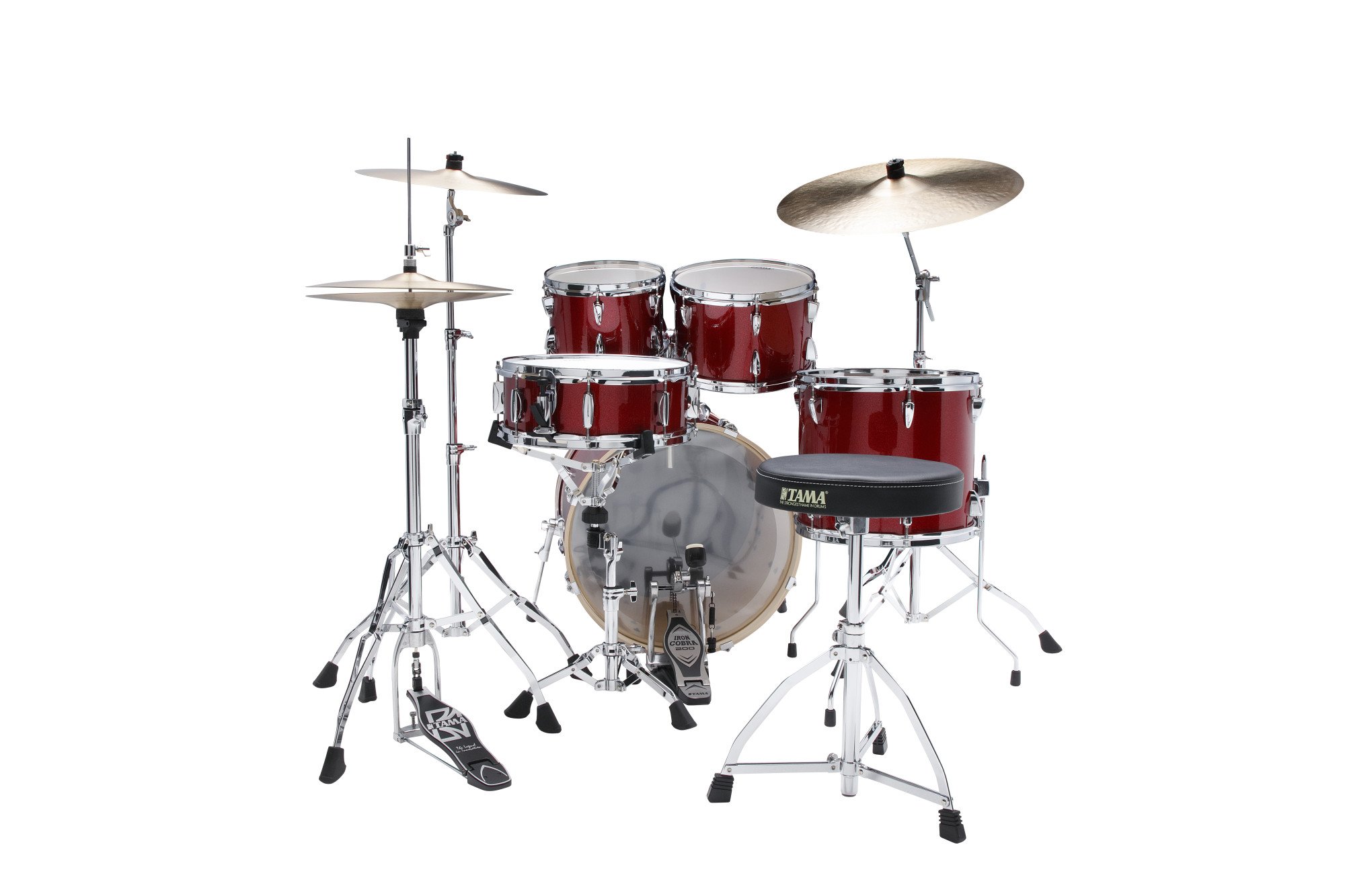 IP50H6W Imperialstar Drum Set 5 teilig - Burnt Red Mist