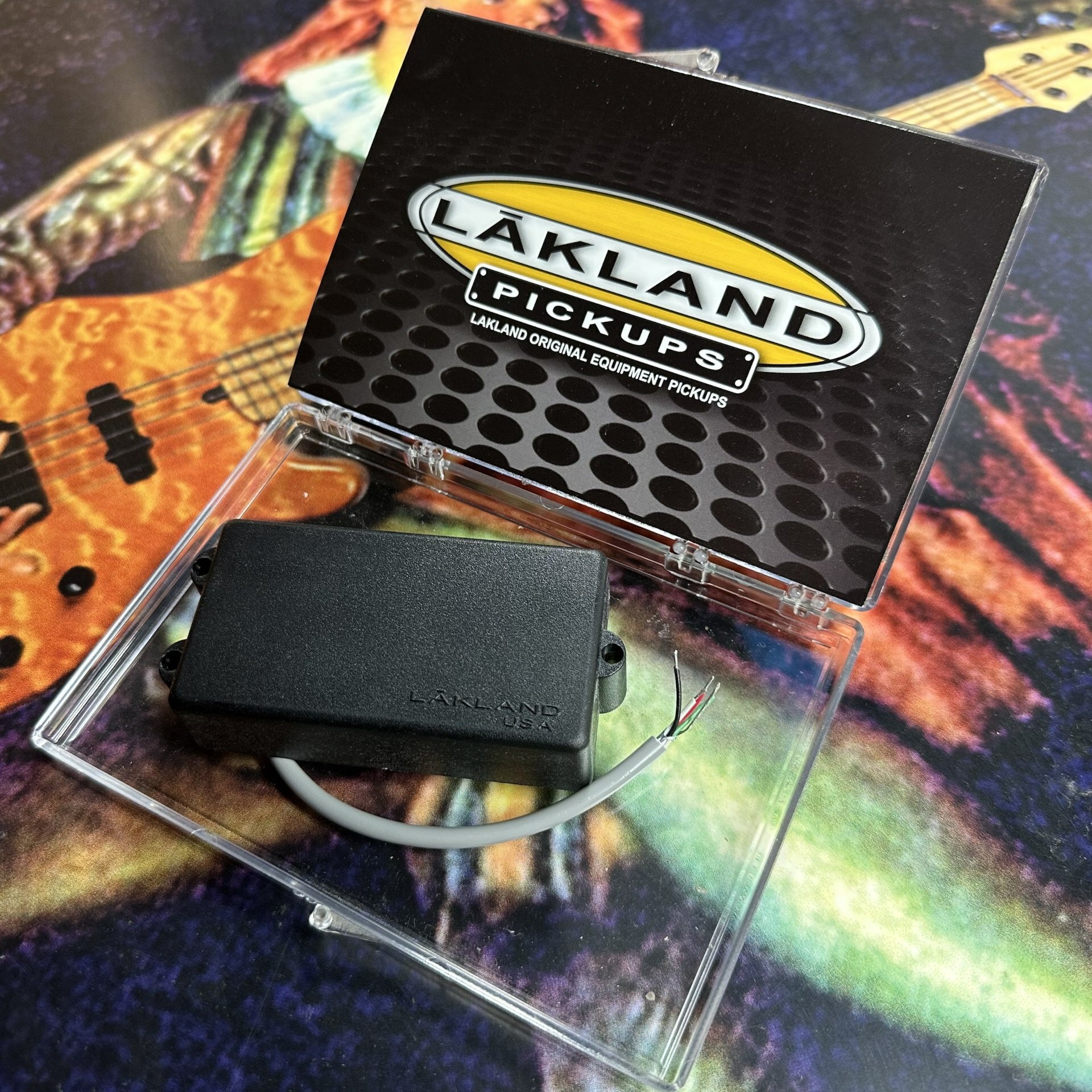 LH44 MM Quad Coil Hum-Canceling Bass Pickup - 4-String, Bridge