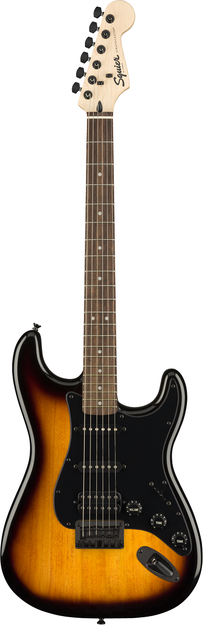 FSR Bullet® Stratocaster® HT HSS, Laurel Fingerboard, 2-Color Sunburst with Black Hardware