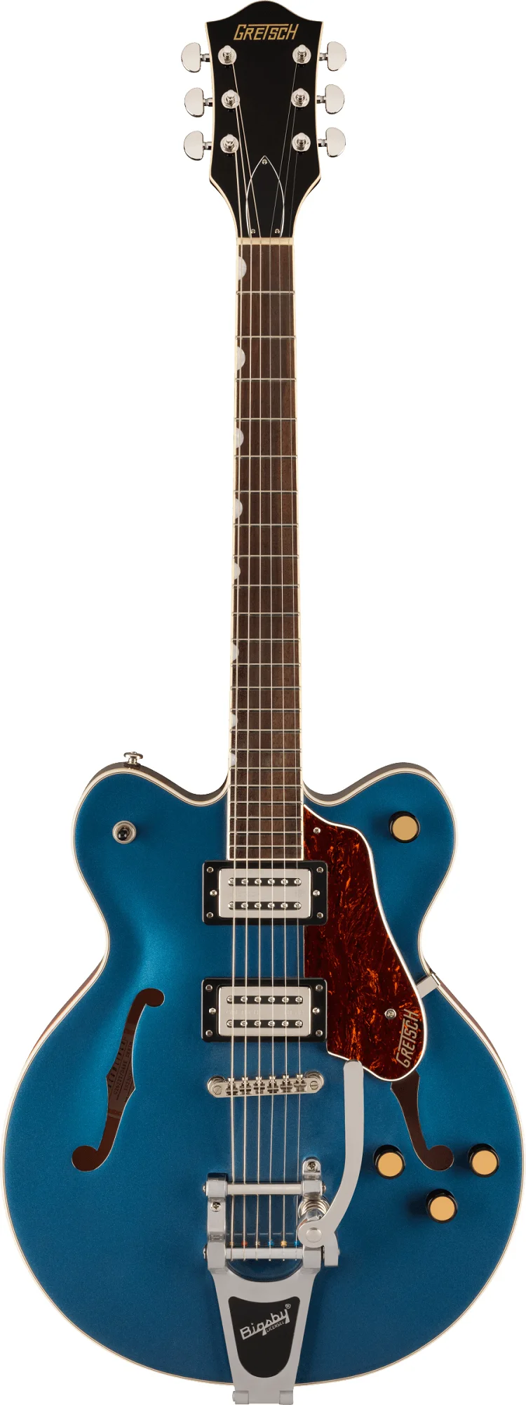 G2622T Streamliner Center Block Double-Cut with Bigsby Dark Denim