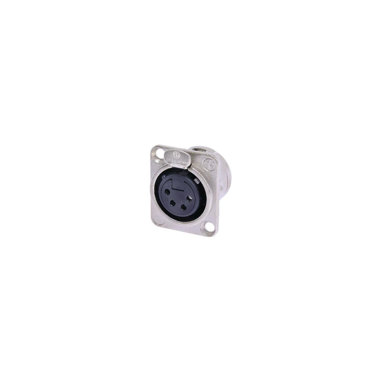 NC4FD-L-1 - 4-polige Chassisbuchse