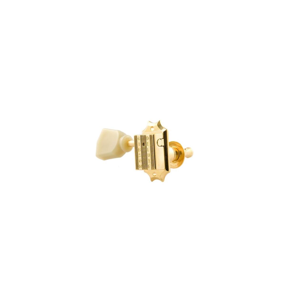Vintage Machine Heads Gold / Perloid Button
