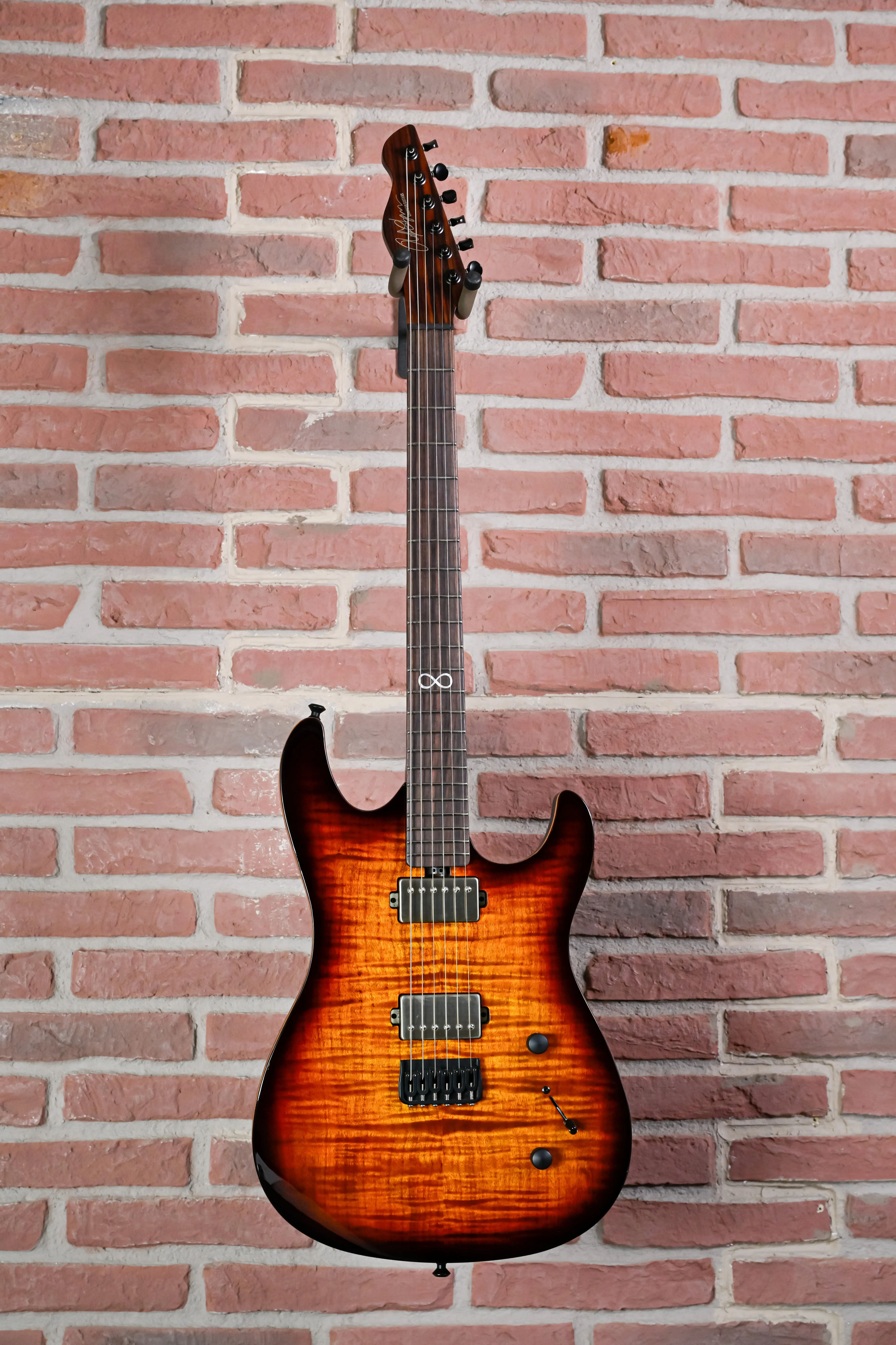 Chapman Scout Legacy Tiger Eye Burst Guitar