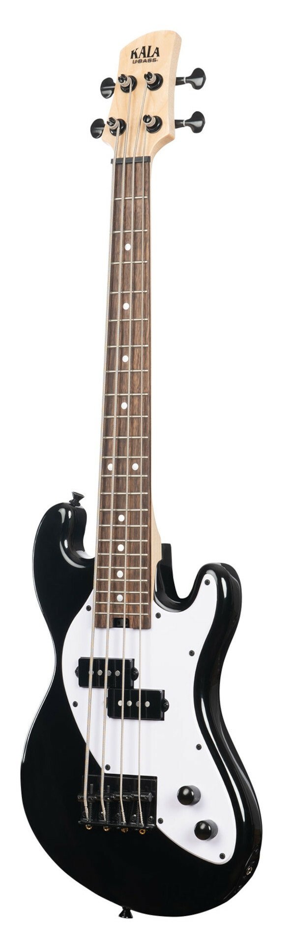 U-Bass Solid Body 4-String, Jet Black, Fretted, with Bag