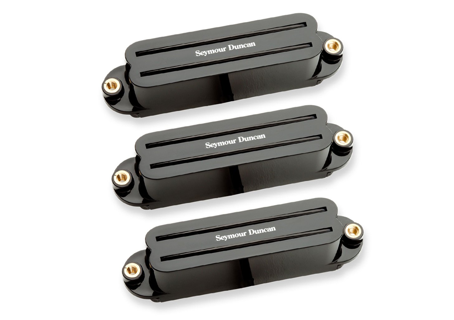 Cool Rails Strat Pickup Set - Black