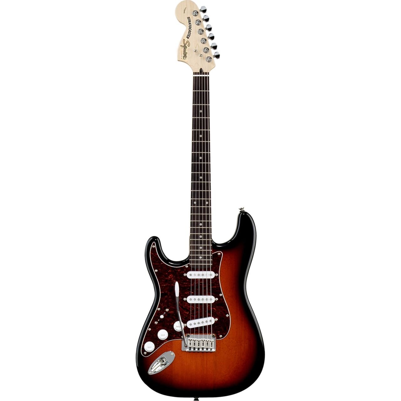 Standard Stratocaster Left-Handed, Antique Burst - E-Gitarre