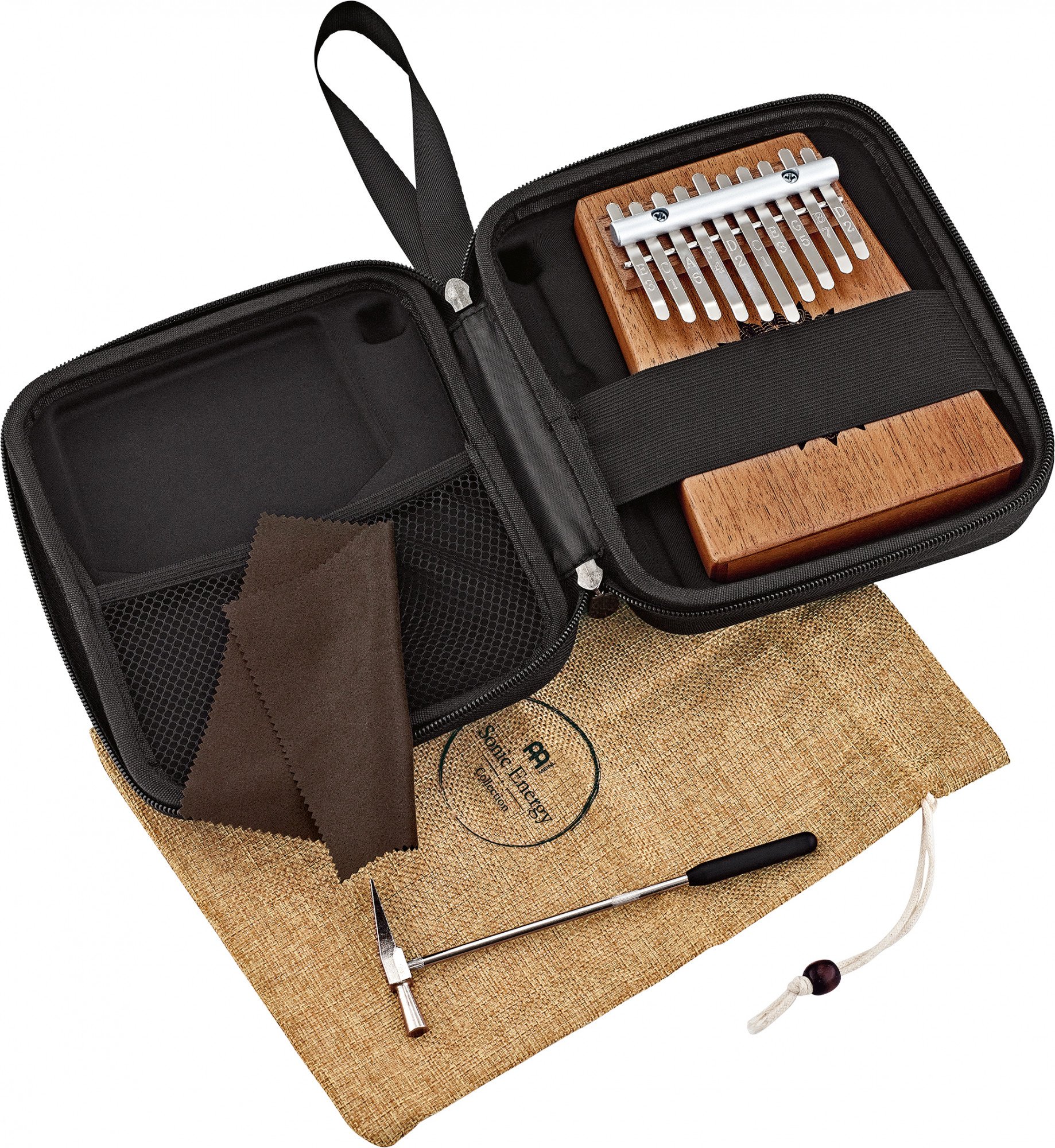 KL1008H Soundhole Kalimba - 10 Töne / Mahagoni
