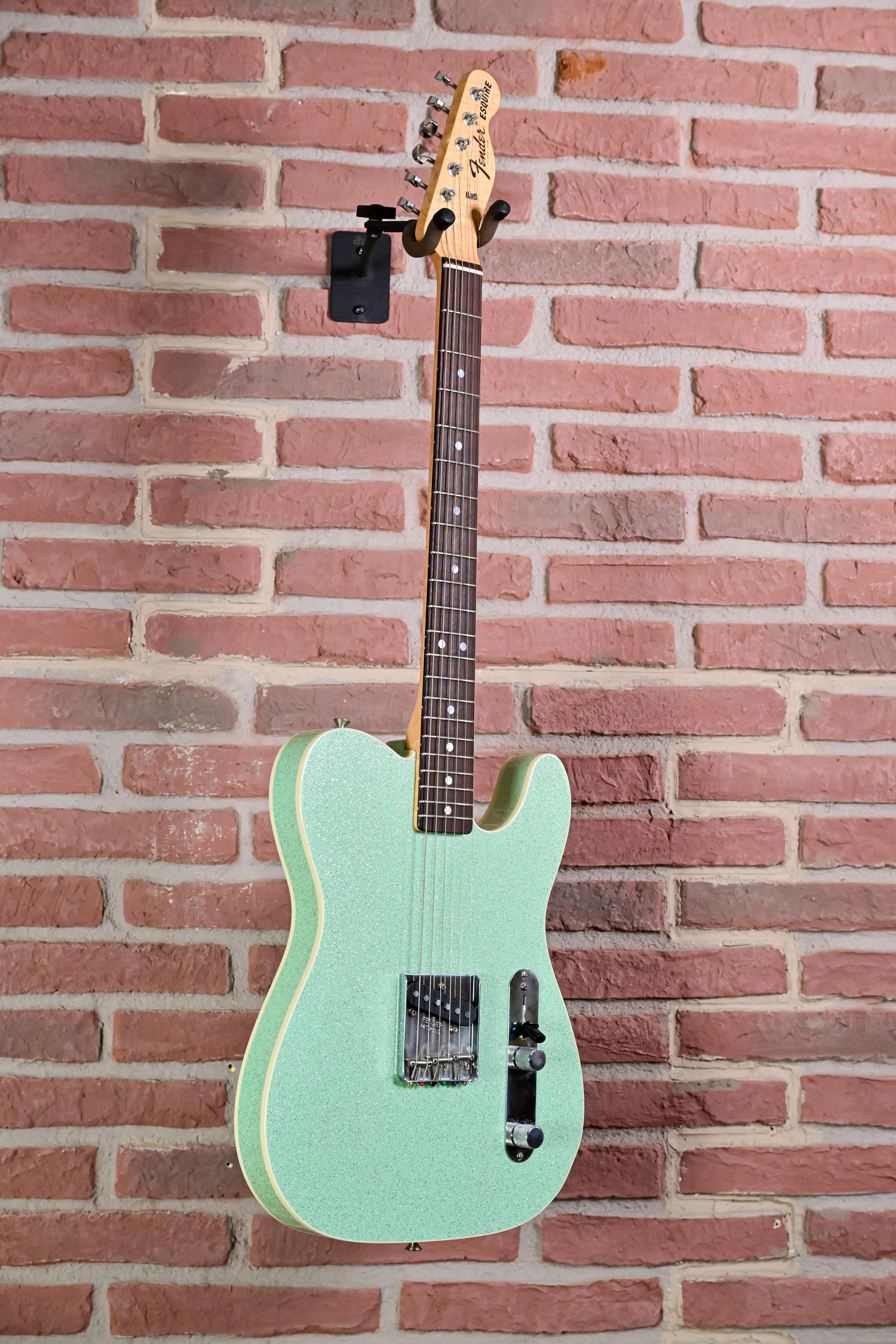 Masterbuilt 60s Esquire NOS by Jason Smith Surf Green with Silver-Green-Blue Flake